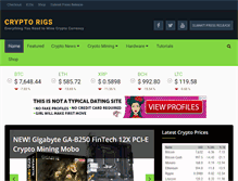 Tablet Screenshot of cryptorigs.com